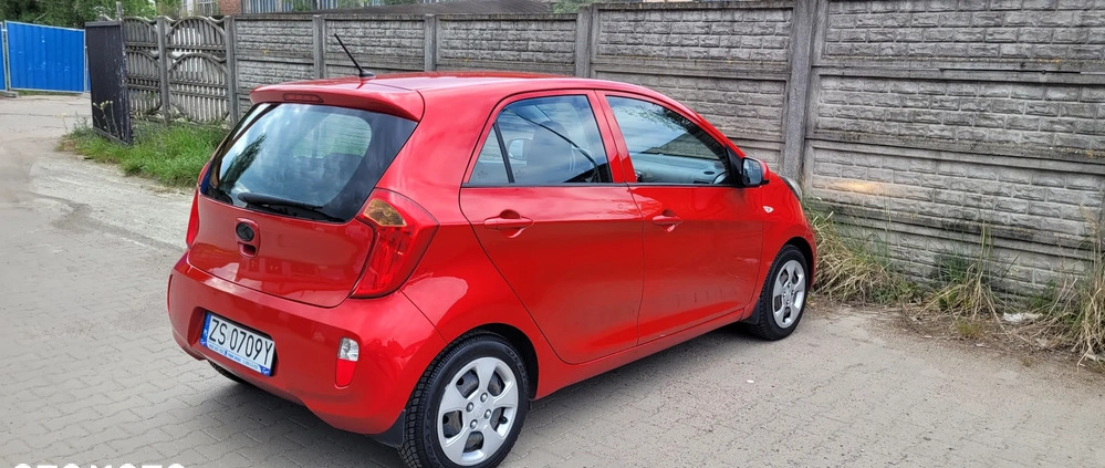 Kia Picanto cena 24500 przebieg: 112600, rok produkcji 2012 z Szczecin małe 67